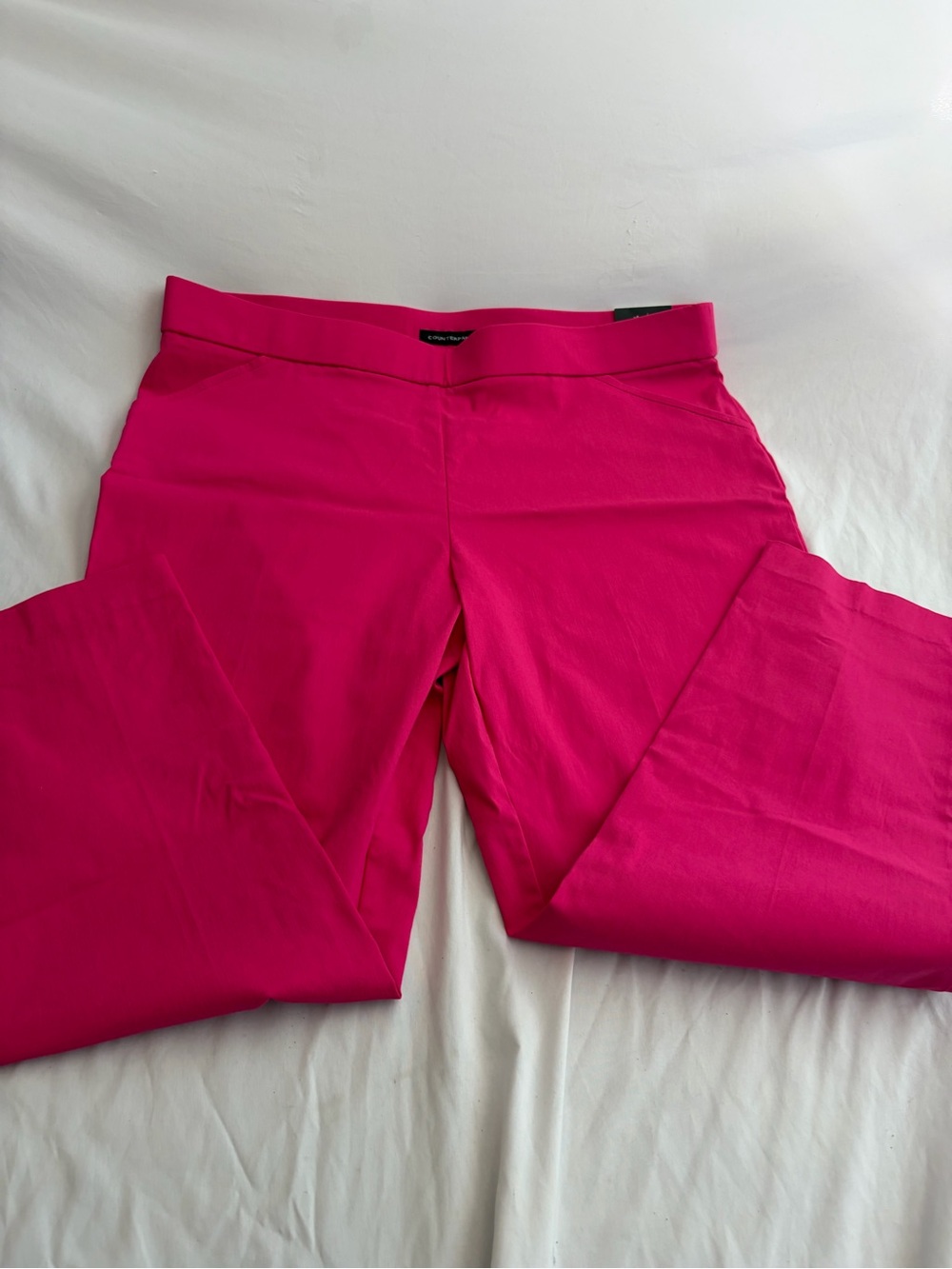 Counterparts Vibrant Hot Pink Straight-Leg Pants Size XL